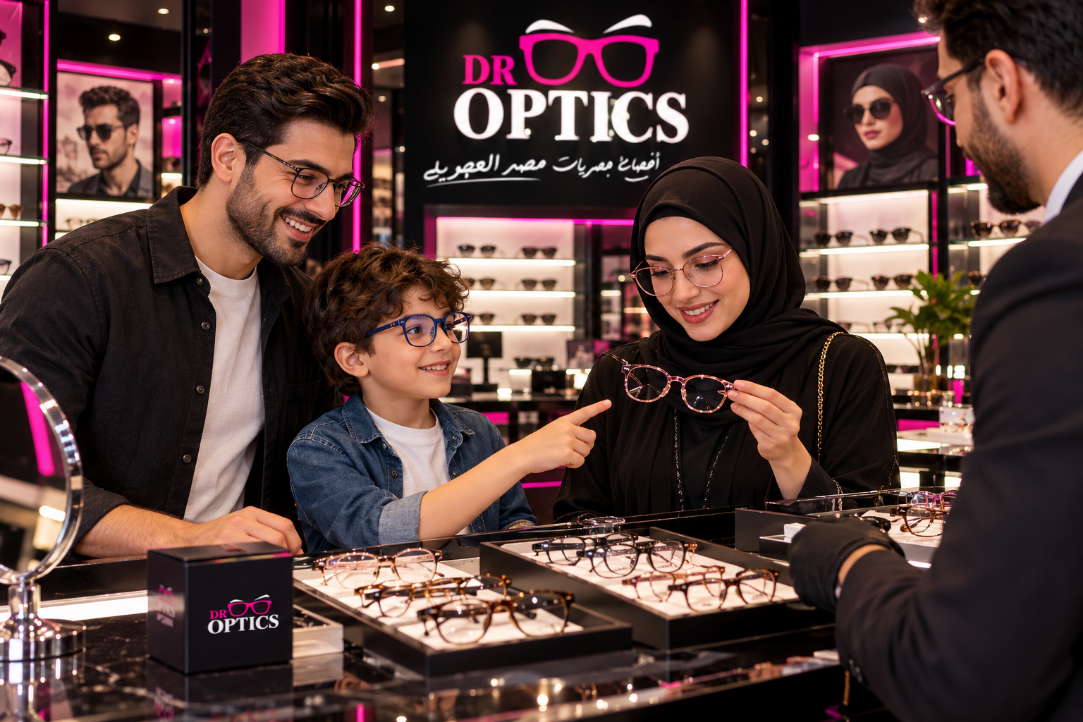 تجربة DR OPTICS