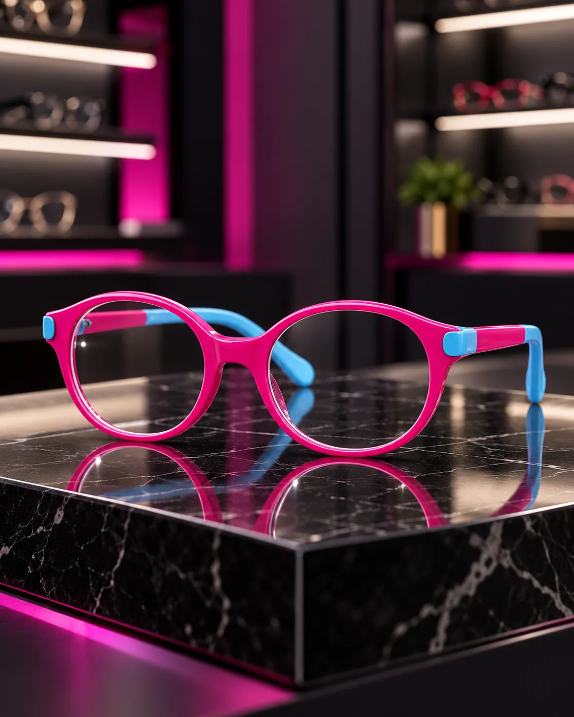 نظارة طبية أطفال DR Junior Pop Pink نظارة طبية أطفال DR Junior Pop Pink - DR OPTICS