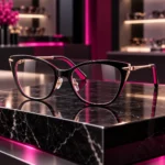 نظارة طبية نسائي DR Noir Cat Eye - DR OPTICS