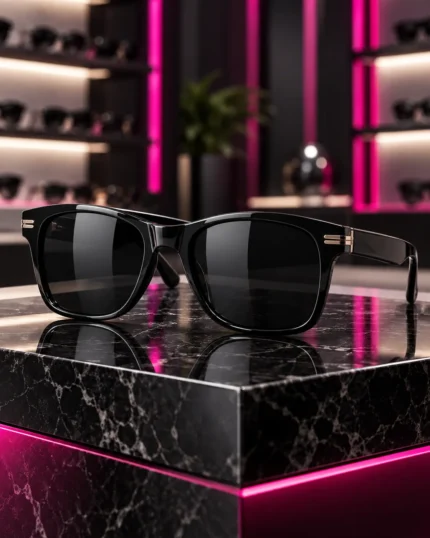 نظارة شمس رجالي DR Noir Wayfarer - DR OPTICS