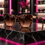 نظارة شمس نسائي DR Tortoise Gradient - DR OPTICS